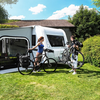 Bagażnik z dyszlem Caravan Superb Standard - srebrny