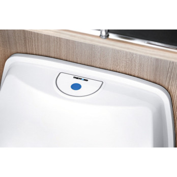 Toaleta kasetowa C223-CS - spłukiwana elektrycznie - biała - 18 l